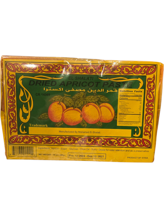 El Shalati Dried Apricot Paste - 400g