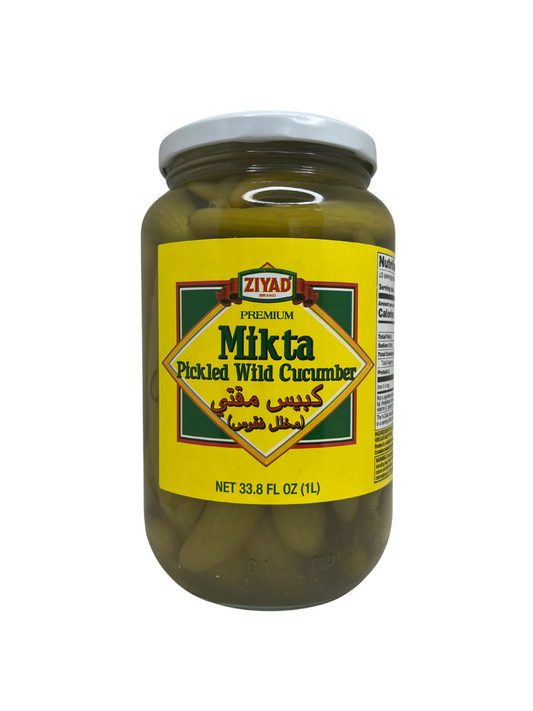 Ziyad Mitka Pickled Wild Cucumbers 33.8oz