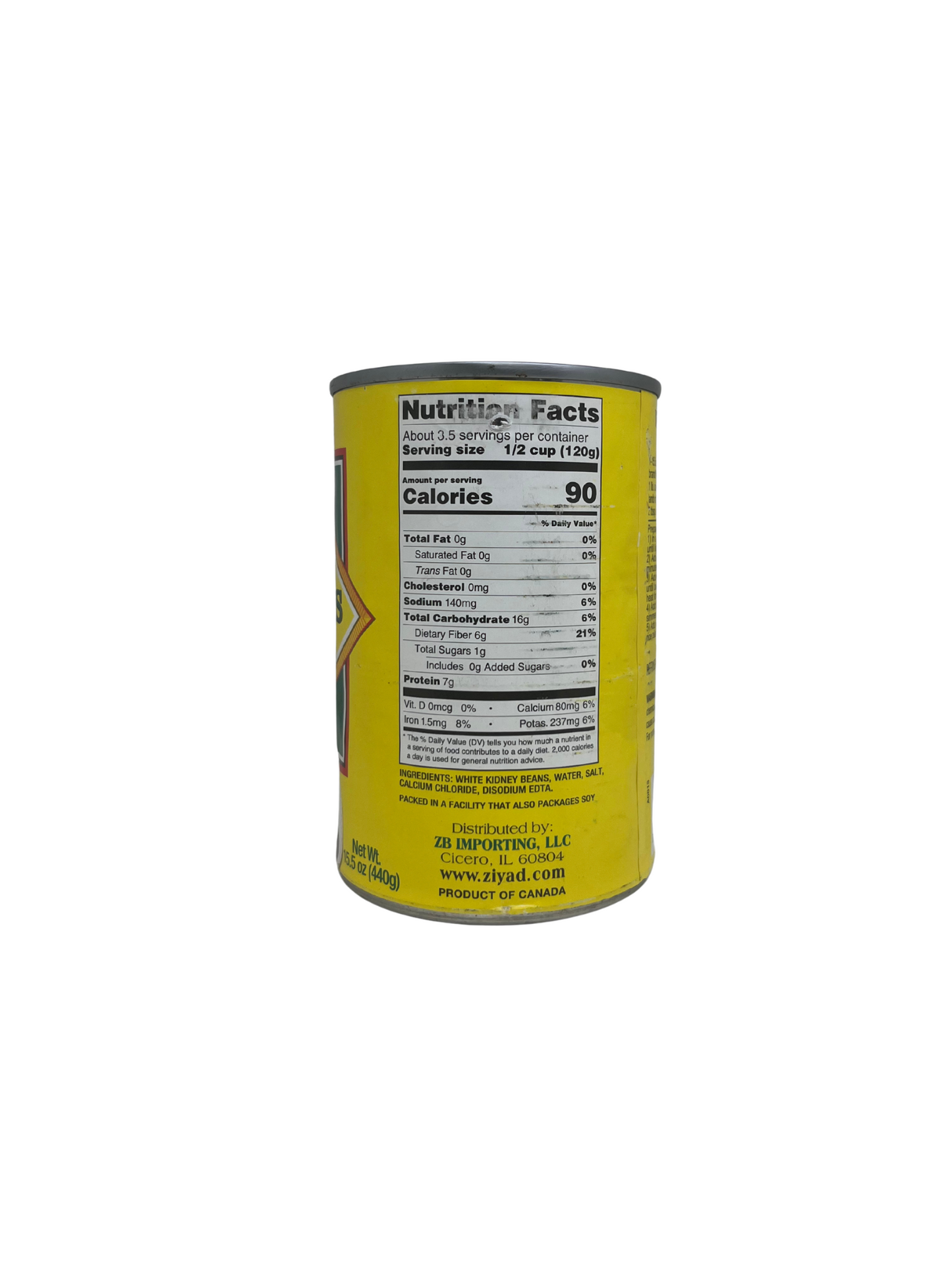 Ziyad White Kidney Beans 15.5oz