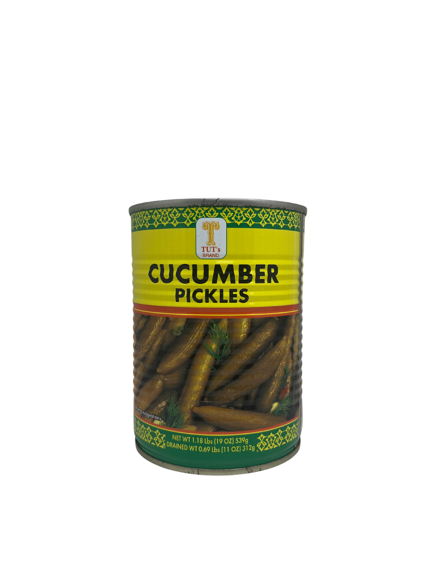 Tut's Cucumber Pickles 19oz