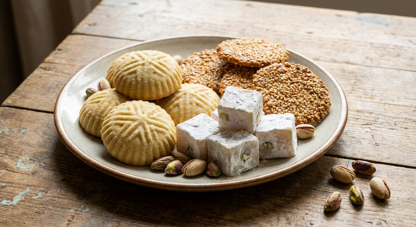 The Sweet Table — Maamoul, Barazek & Turkish Delight — tier3
